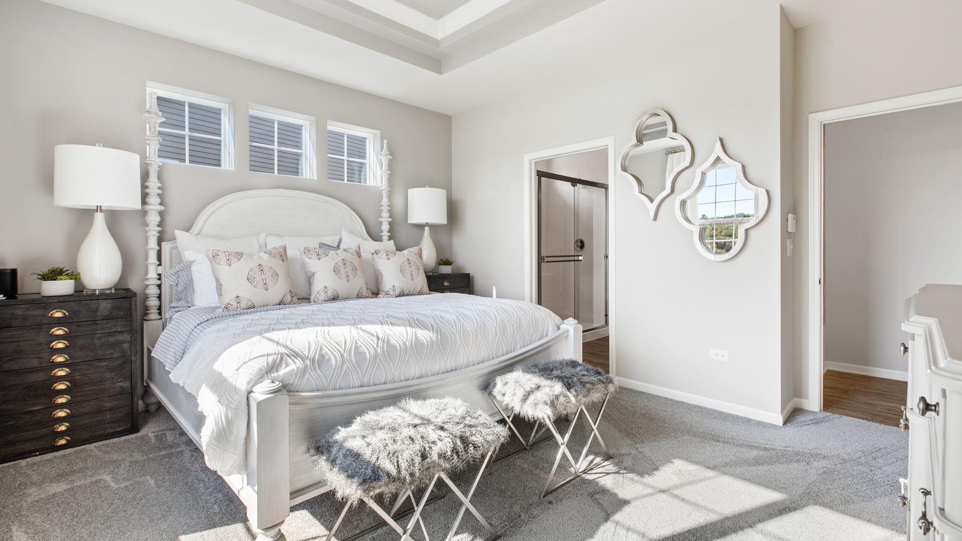 Owner’s suite features a private bathroom