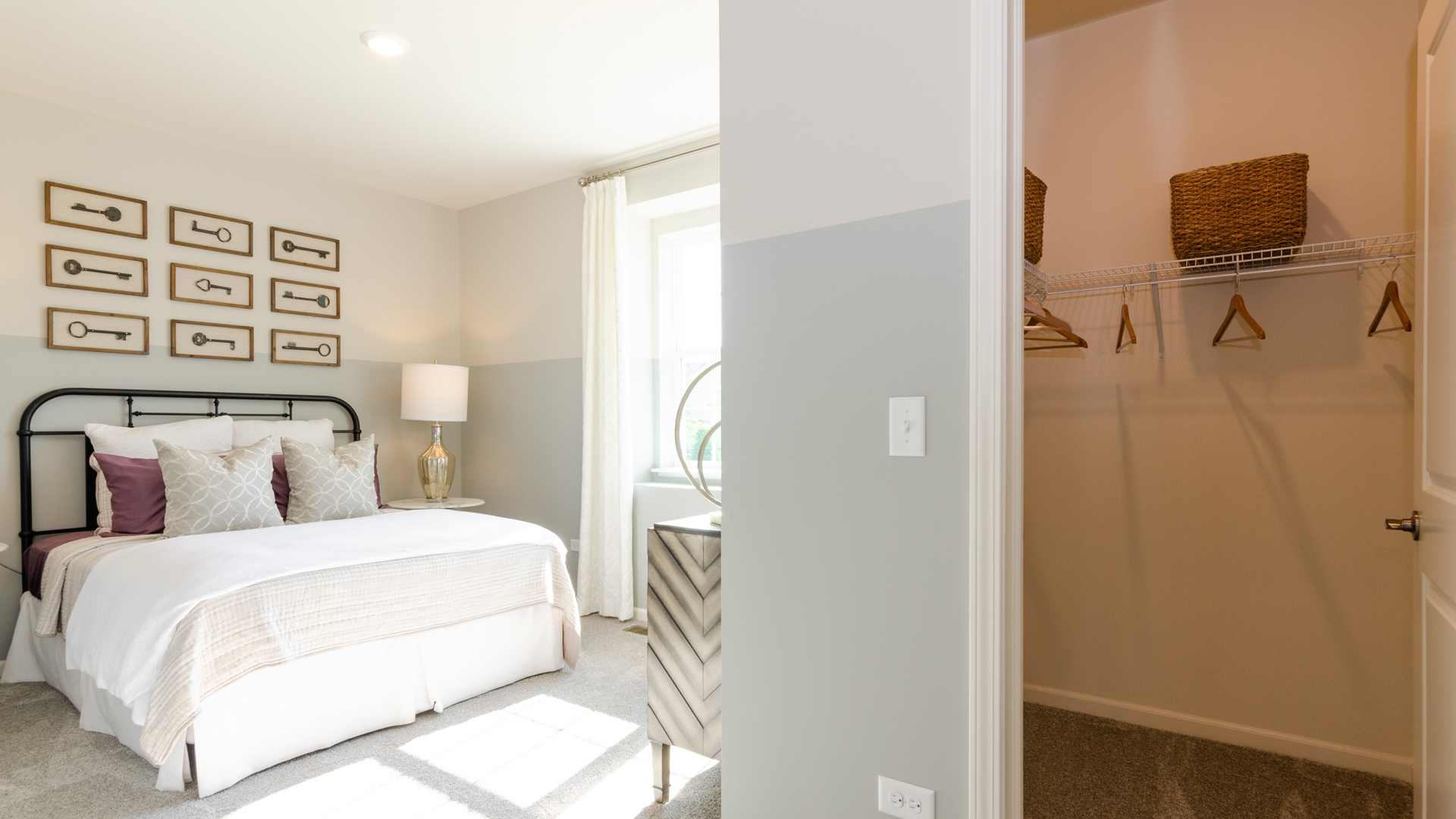 Spacious secondary bedrooms